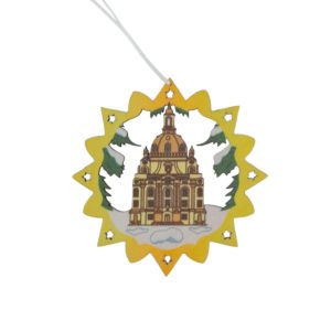 Erzgebirgischer Baumbehang Frauenkirche, farbig