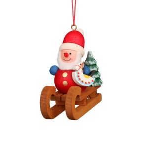 Baumbehang Weihnachtsmann auf Schlitten – Neuheit 2023