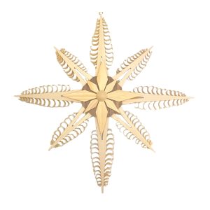 Fensterbild Stern, natur