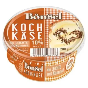 Bönsel, Kochkäse mit Kümmel, 10% Fett, 200 g Becher