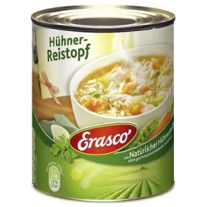 Erasco, Hühner-Reistopf mit Fleischklößchen, 800 g Dose