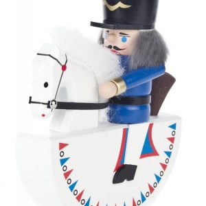 Nussknacker Husar blau Olbernhauer Reiterlein