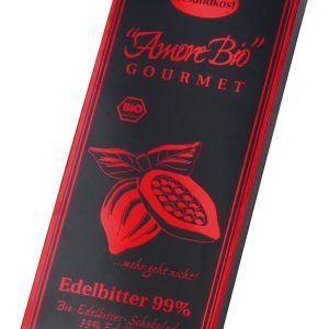 Bio-Edelbitter-Schokolade, 99% Kakaoanteil