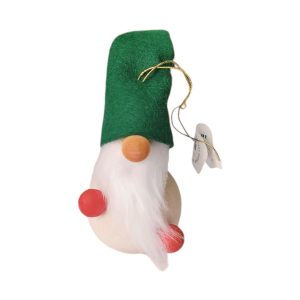 Behang Wichtel mit grüner Mütze