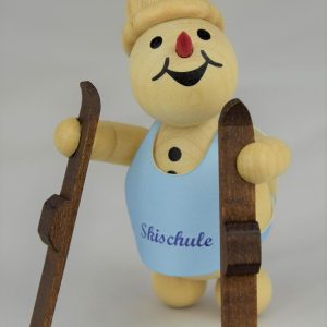 Schneemann Junior Skianfänger „Guck in die Luft“
