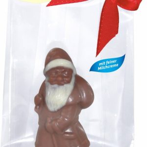 Vollmilch-Schoko-Nikolaus mit Milchcreme gefüllt