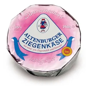 Zimmermann’s, Altenburger Ziegenkäse, 45 % Fett, 250 g Packung