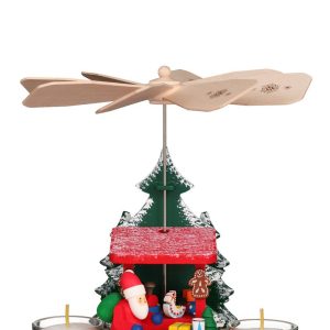 Pyramide Weihnachtsmann auf Striezelmarkt