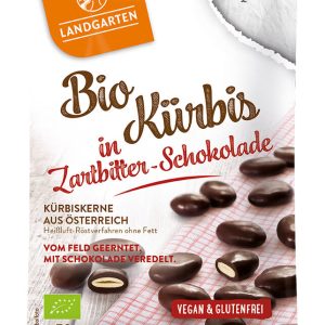 Bio Kürbis in Zartbitter-Schokolade 50g