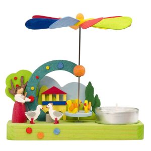 Pyramide Gänseliesel, 1 Teelicht