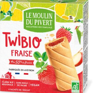 Kekse mit Erdbeerfüllung