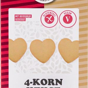 4-Korn Kekse, Vollkorn, glutenfrei