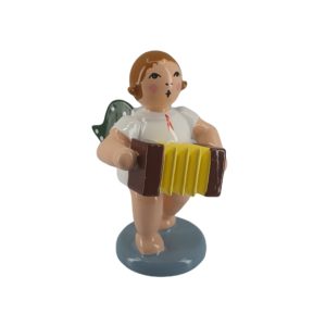 Engel mit Harmonika, ohne Krone