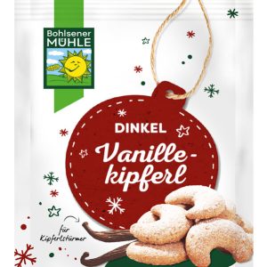 Dinkel Vanillekipferl Weihnachten