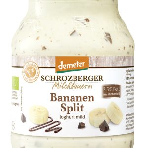 Dem. Bananensplit Joghurt 500g