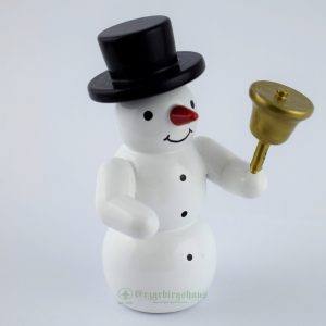 Schneemann mit Glocke