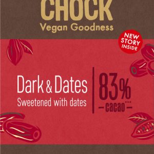 Lovechock Dark & Dates gesüßt mit Datteln 83 %