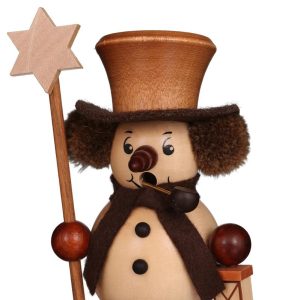 Räuchermann Schneebub Sternenträger natur