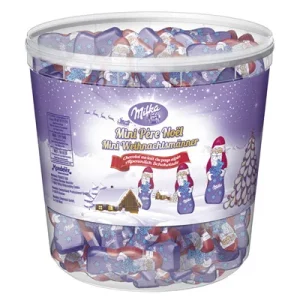 Milka, Mini Weihnachtsmänner, 1,54 kg Packung