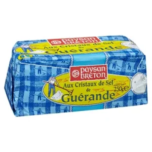 Paysan Breton, Französische Butter mit Salzkristallen, 250 g Packung