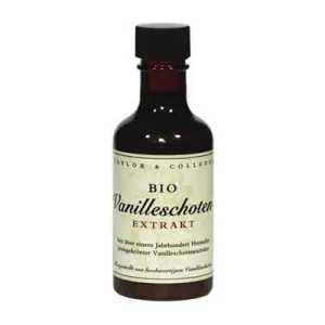 Taylor & Colledge, Bio, Bourbon Vanilleschoten Extrakt, 50 ml Flasche