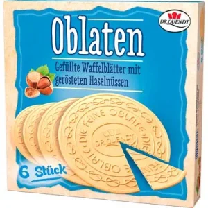 Dr. Quendt, Oblaten, Haselnuss, 150 g Packung