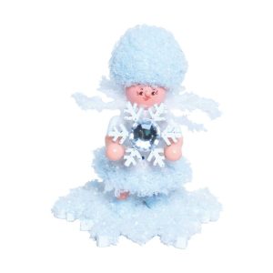 Schneeflöckchen mit Schneekristall