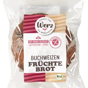 Buchweizen Früchtebrot, Vollkorn, glutenfrei