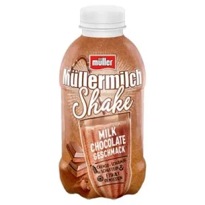 Müllermilch, Shake, Milk Chocolat, 1,5% Fett, 400 ml Flasche