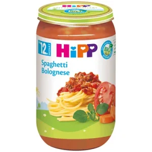 Hipp, Menü, Bio, Spaghetti Bolognese, 250 g Tiegel