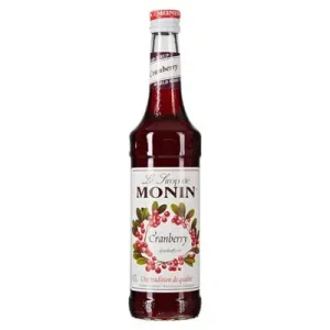 Monin, Cranberry Sirup, 0,7 l Flasche