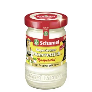 Schamel, Raspelstix-Meerrettich, 145 g Glas
