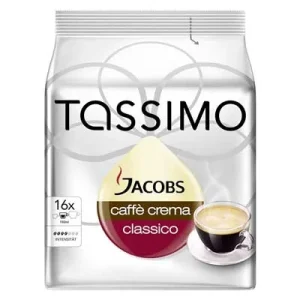 Jacobs, Tassimo, Cafe Crema Classico, 16 T DISCs Kapseln, 112 g Beutel