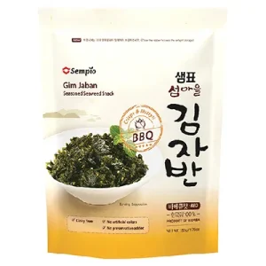 Sempio, Seealgen Snack, BBQ, 50 g Beutel