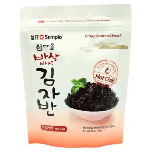 Sempio, Seealgen Snack, Hot Chili, 50 g Beutel