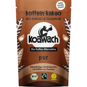 Koawach, Pur, Bio-Kakao & Guarana, 108 g Beutel