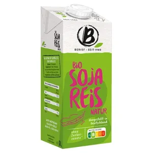 Berief, Bio, Soja Reis Drink, Natur, 1 l Packung