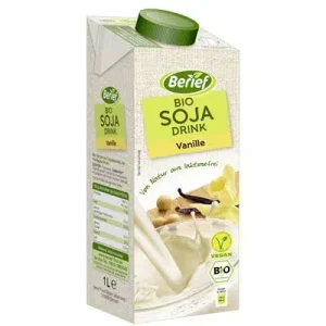 Berief, Bio, Soja Drink Vanille, 1 l Packung
