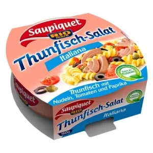 Saupiquet, MSC, Thunfisch Salat, Italiana, 160 g Schachtel