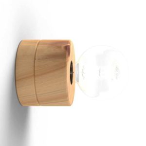Wandleuchte aus Zirbenholz skandinavisches Design 0239 ALMUT