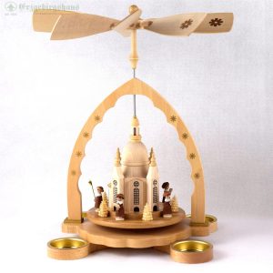 Pyramide Frauenkirche mit Kurrende, für Teelichte A