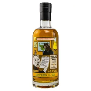 That Boutique-Y Whisky Company, Launceston, Single Malt Australien Whisky, Batch # 1, Aged 5 Years, 62,6 % Vol., 0,5 l Geschenkpackung