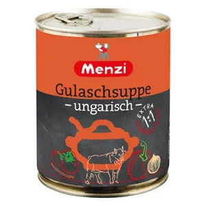 Menzi, Gulaschsuppe, ungarisch, konzentriert, 800 ml Dose