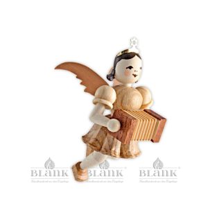 Blank Schwebeengel mit Harmonika