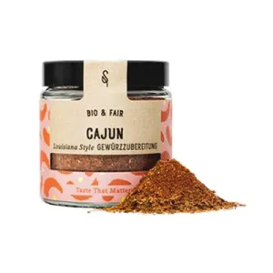 SoulSpice, Bio, Canjun, Gewürzzubereitung, 65 g Glas