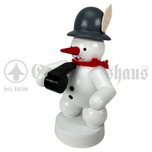 Schneemann Musikant mit Trillerpfeife – Neuheit 2024