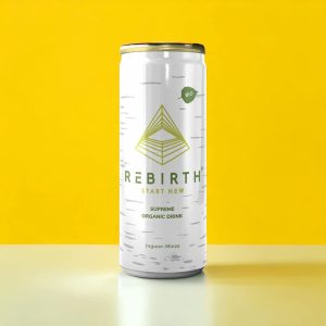 Rebirth Start New – Organic Energy Drink Ingwer-Minze 1 Dose 250 ml