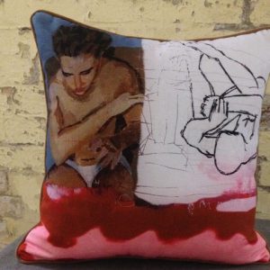 Kissen “Falling in and out” – 50 x 50