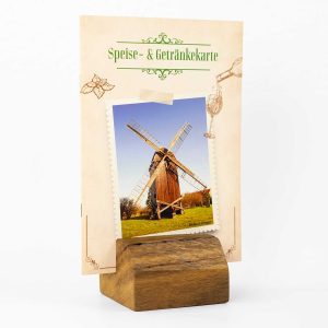 Kartenhalter Flyerständer Fotohalter QR-Code Halter