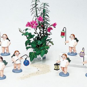 Lampionengel 6-teilig, ohne Krone